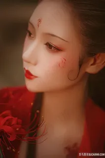古装手绘画风摄影汉服美女作品图片 古装手绘画风摄影汉服美女作品图片