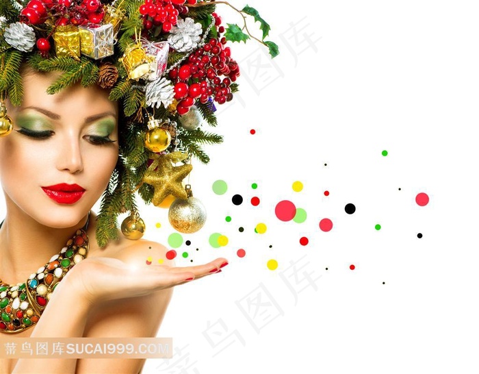 高清性感节节日美女写真