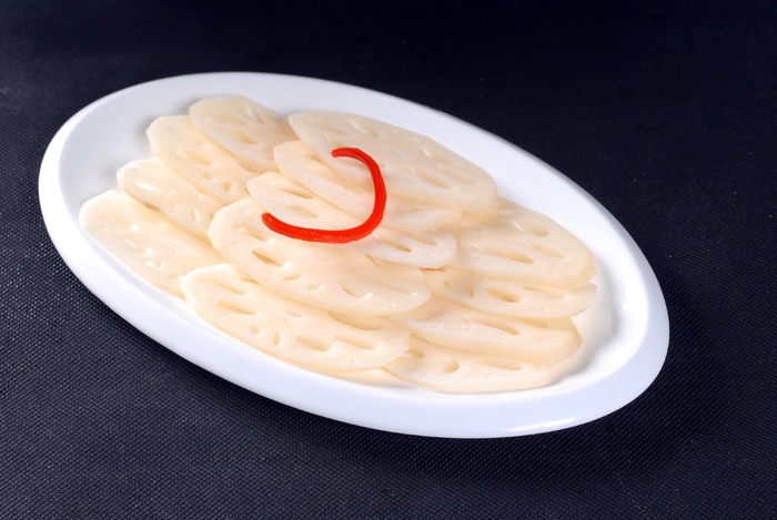 藕片换底火锅配菜美食设计素材