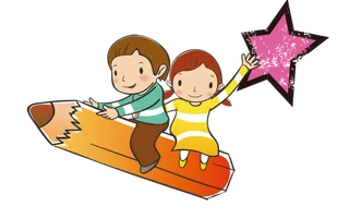 卡通 素材 人物 动画 插图