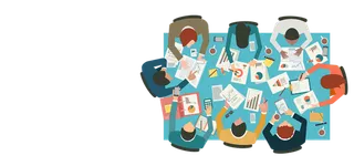 会议商务人物卡通少儿兴趣班