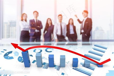 科技图表的上升