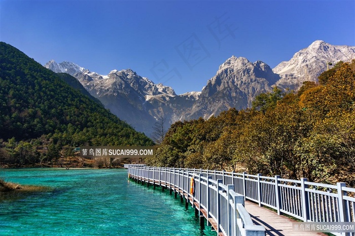 绿水青山风景图片