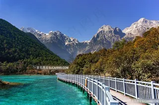 绿水青山风景图片