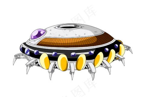 经典漫画七龙珠飞碟