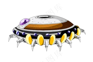 经典漫画七龙珠飞碟