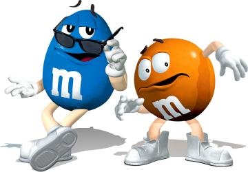 M&M 巧克力豆 PNG免抠(360x250)