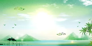 中国风传统水墨古风古典展板边框工笔画PS海报背景平面设计素材