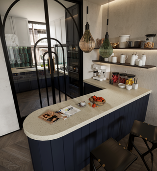 室内吧台咖啡杂志 室内效果展示