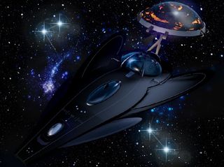 元宇宙世界天空风景背景墙