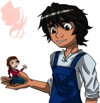 拇指姑娘卡通画