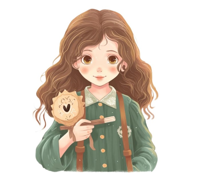 教师指导教学插画