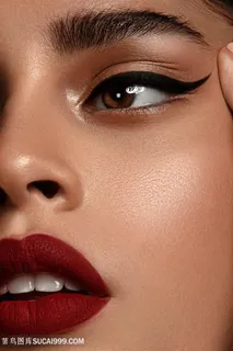 化妆品模特美容