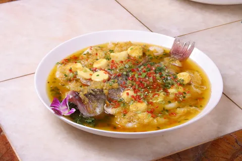 黄金酱蒸龙笼鱼 (3)