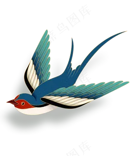 燕子 春天 手绘  鸟元素