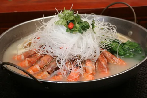 鲜虾原味锅