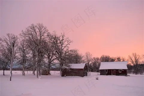 冬天雪景风光风景图片 冬天雪景风光风景图片