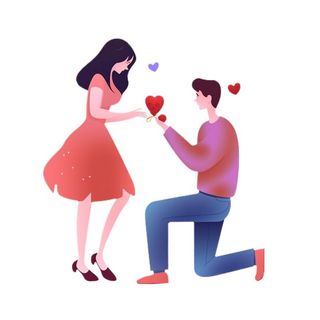 520情人节恋人求婚示爱免抠