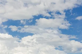 美丽的天空云朵景色素材