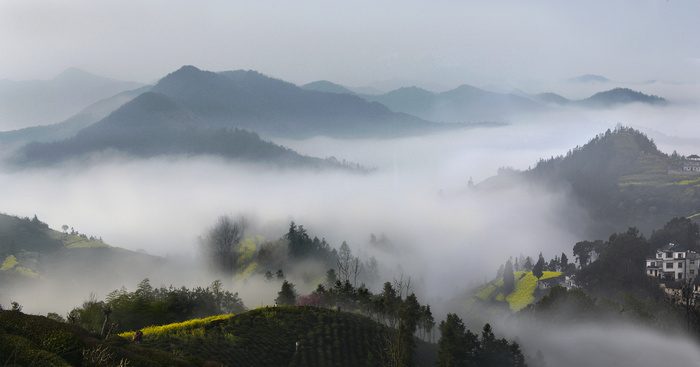 安徽石潭风景图片-第5张