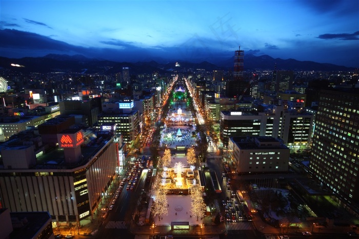 城市建筑摄影图片