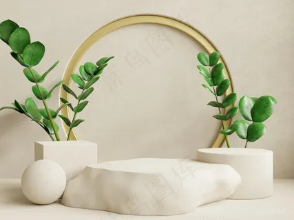 高清化妆品展台产品展台简约空间背景 高清化妆品展台产品展台简约空间背景