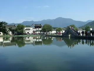安徽黄山宏村风景图片-第2张