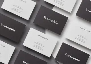 名片样机设计素材