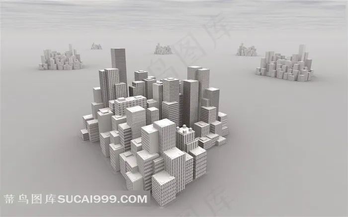 3D高楼大厦素材