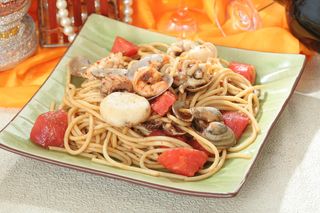 意大利海鲜炒面