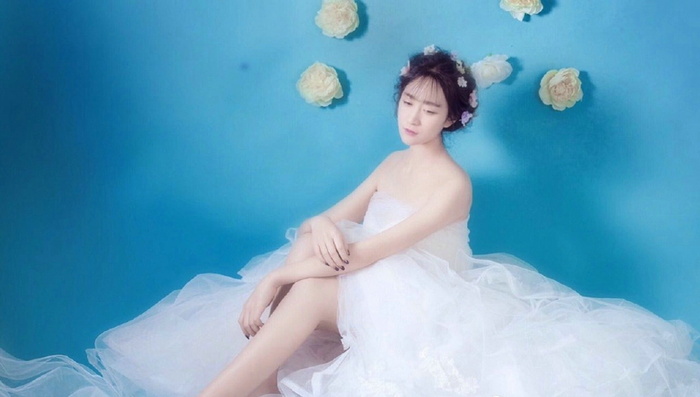摄影图片人物美女模特照片