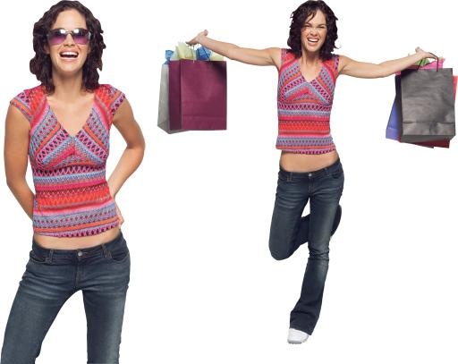 女人女孩 PNG免抠