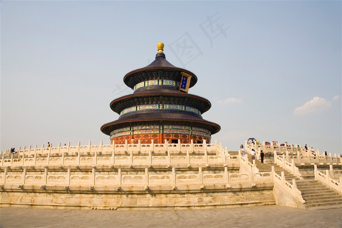 天坛祈年殿传统建筑摄影图片