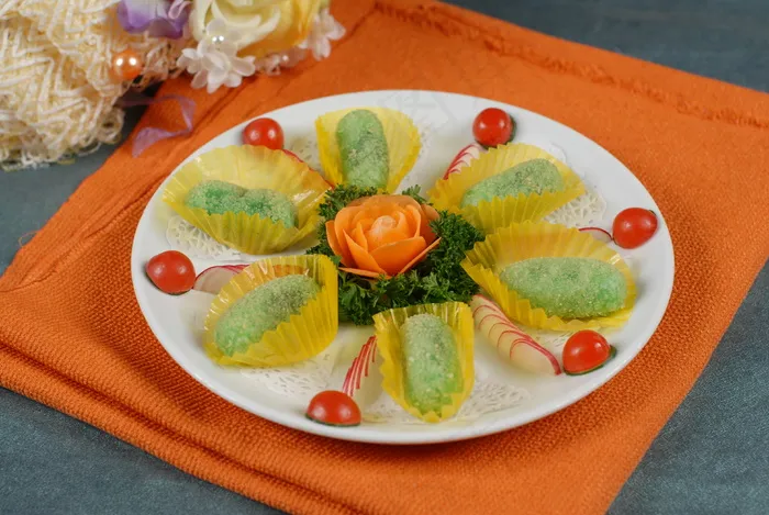   凉瓜豆沙枣