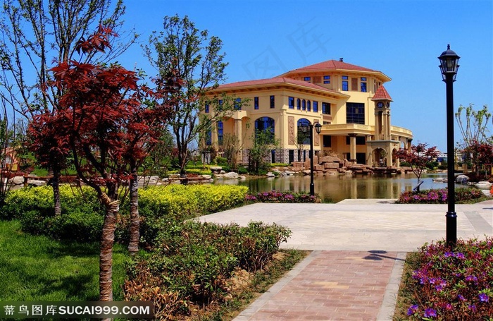 房地产楼盘--地中海风格别墅