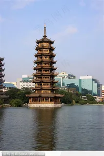广西桂林塔风景图片 广西桂林塔风景图片