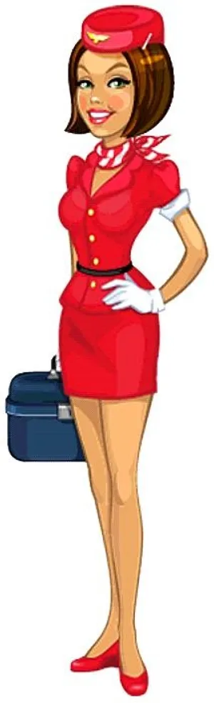 空姐 PNG免抠