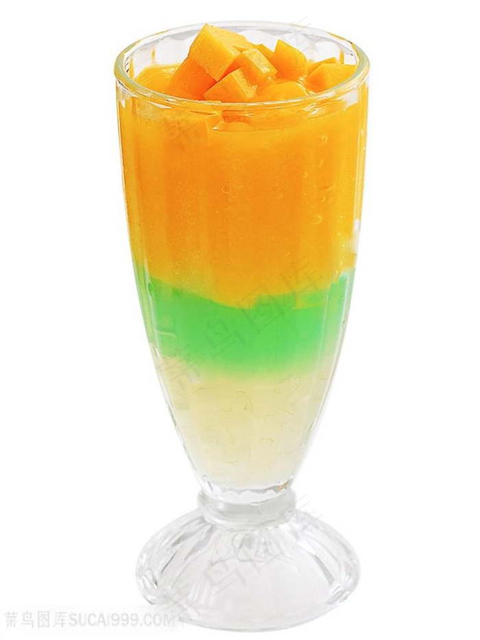 芒果芦荟爽奶茶饮品图片（PNG免抠图）