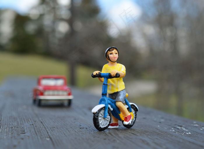 自行车小人儿童玩具图片