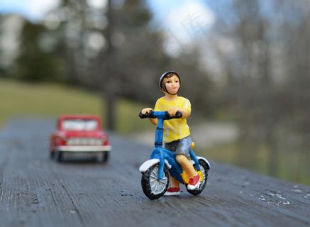 自行车小人儿童玩具图片