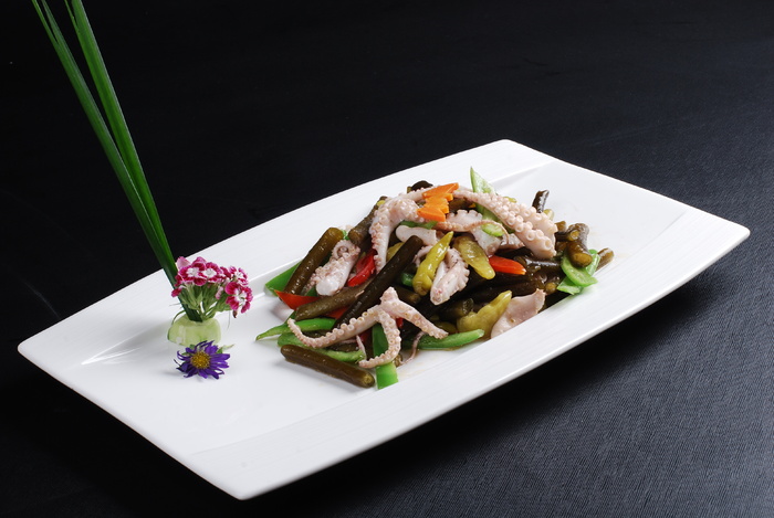 CXC01244海笋炒八带  