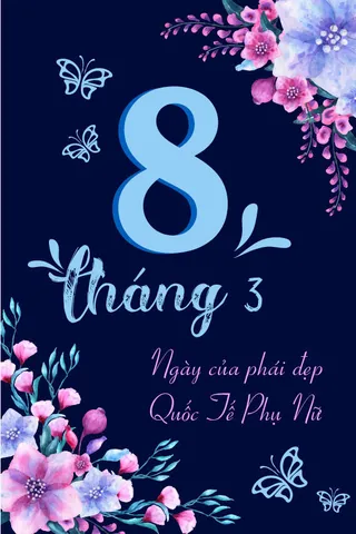 三八妇女节女神节贺卡背景