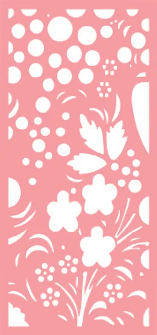 雕刻 田园 镂空 现代 边框