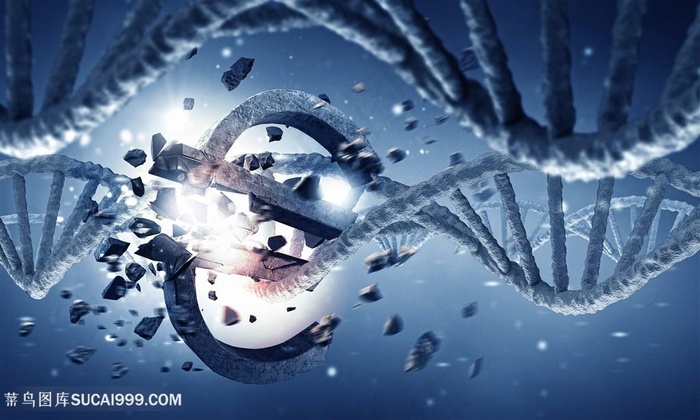 商务金融元素与生物科技高清图