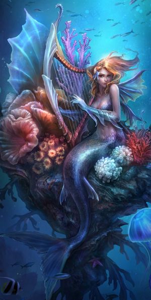 美人鱼动漫图片