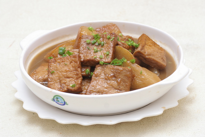 肉汁萝卜烧老豆腐28