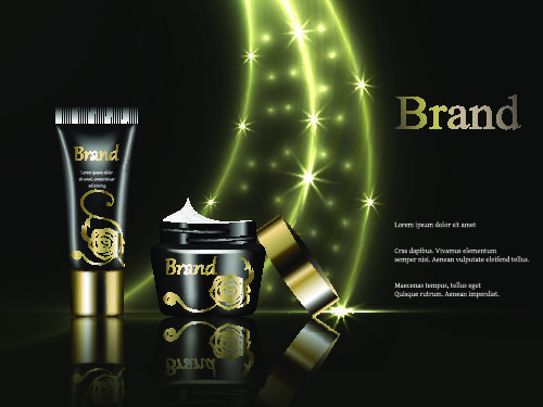 设计广告化妆品素材