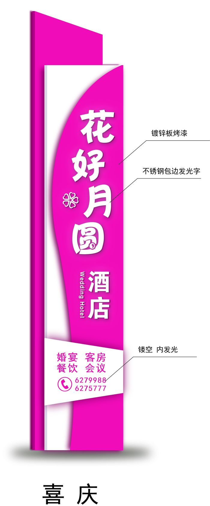 导视牌标识牌指示牌指引牌ai矢量模版下载