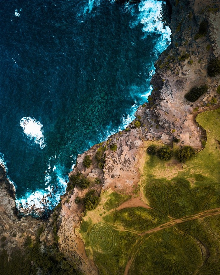 海峡海浪高清图片