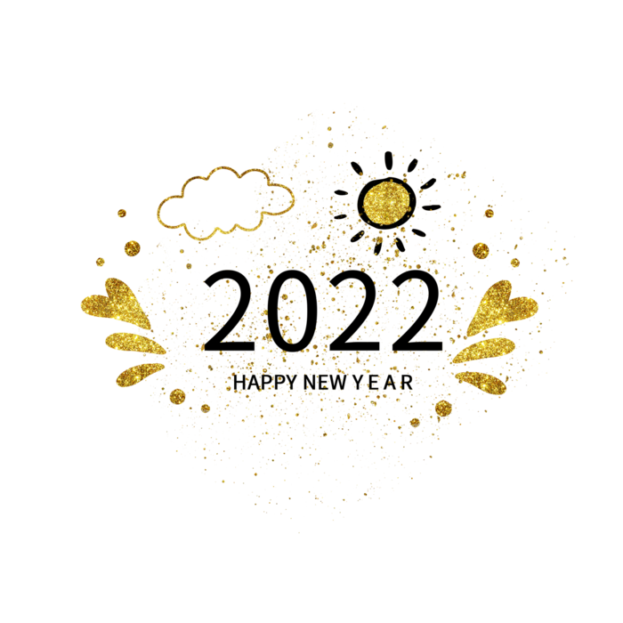 2022新年艺术创意字体虎年3D立体标题数字文字png免抠字素材